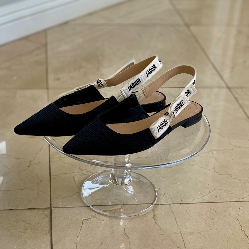 J’Adior Slingback Ballerina Flats